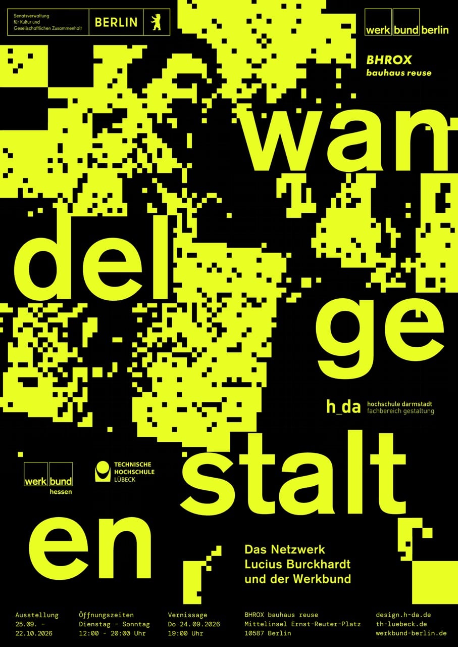 wandel gestalten. Das Netzwerk Lucius Burckhardt und der Werkbund - Image 1