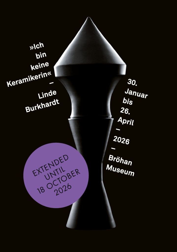 “I am not a ceramist.” Linde Burkhardt
