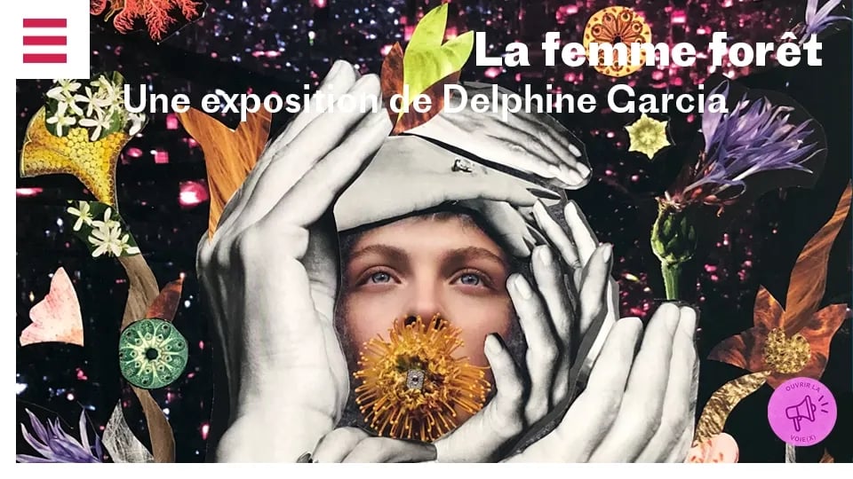 La "femme forêt": eine Ausstellung von Delphine Garcia
