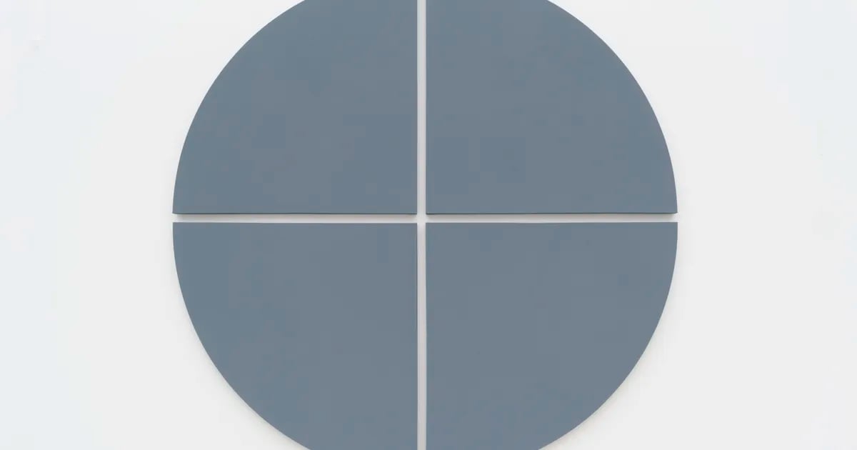 Alan Charlton: CIRCLE PAINTINGS