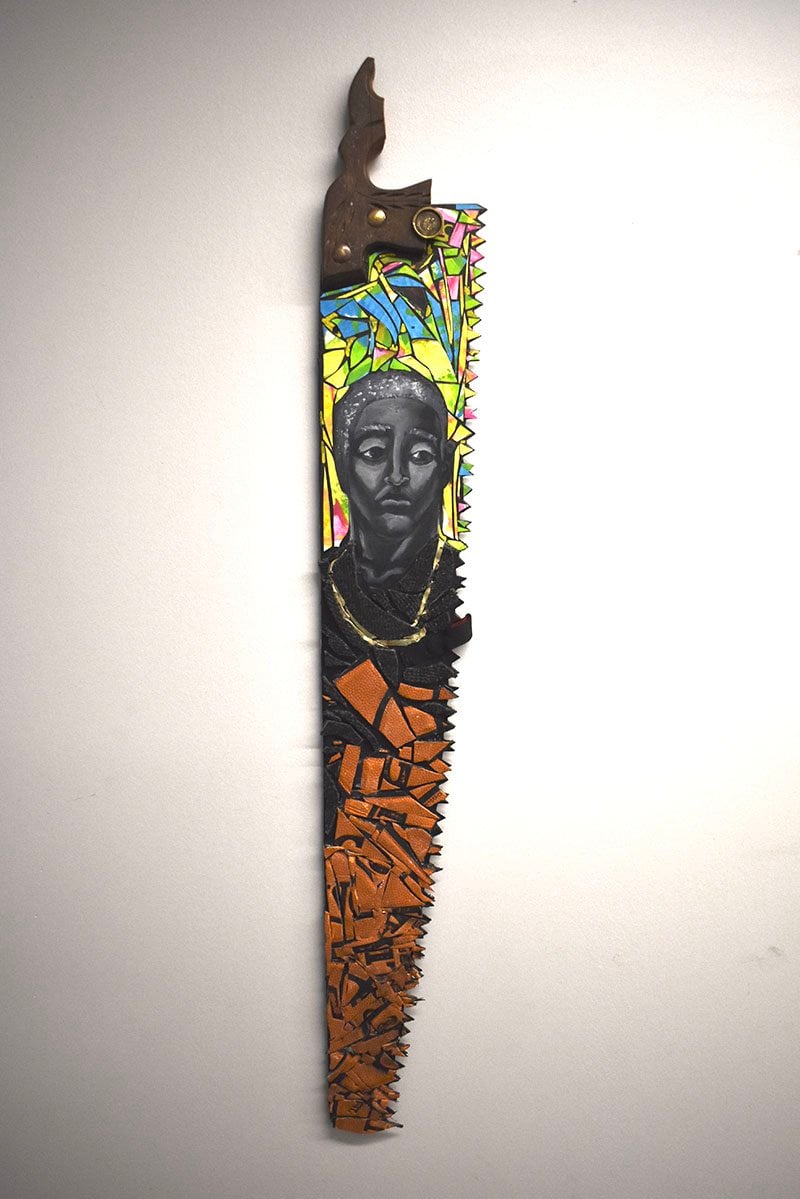 "Cutting Edge" Collage by NE Artists