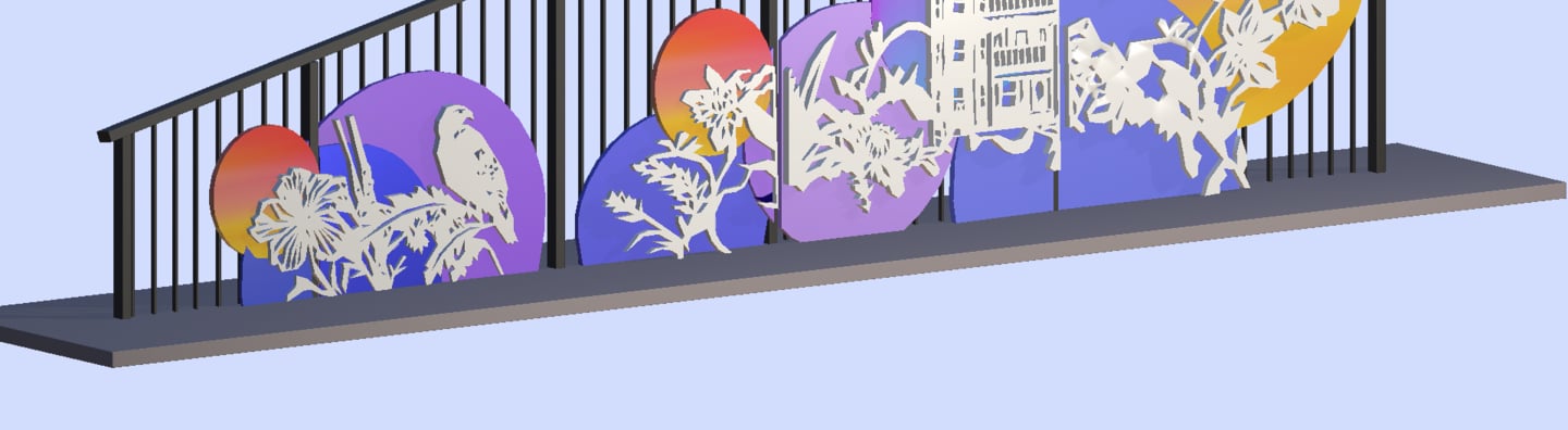 Adams Street Branch Library Art Project