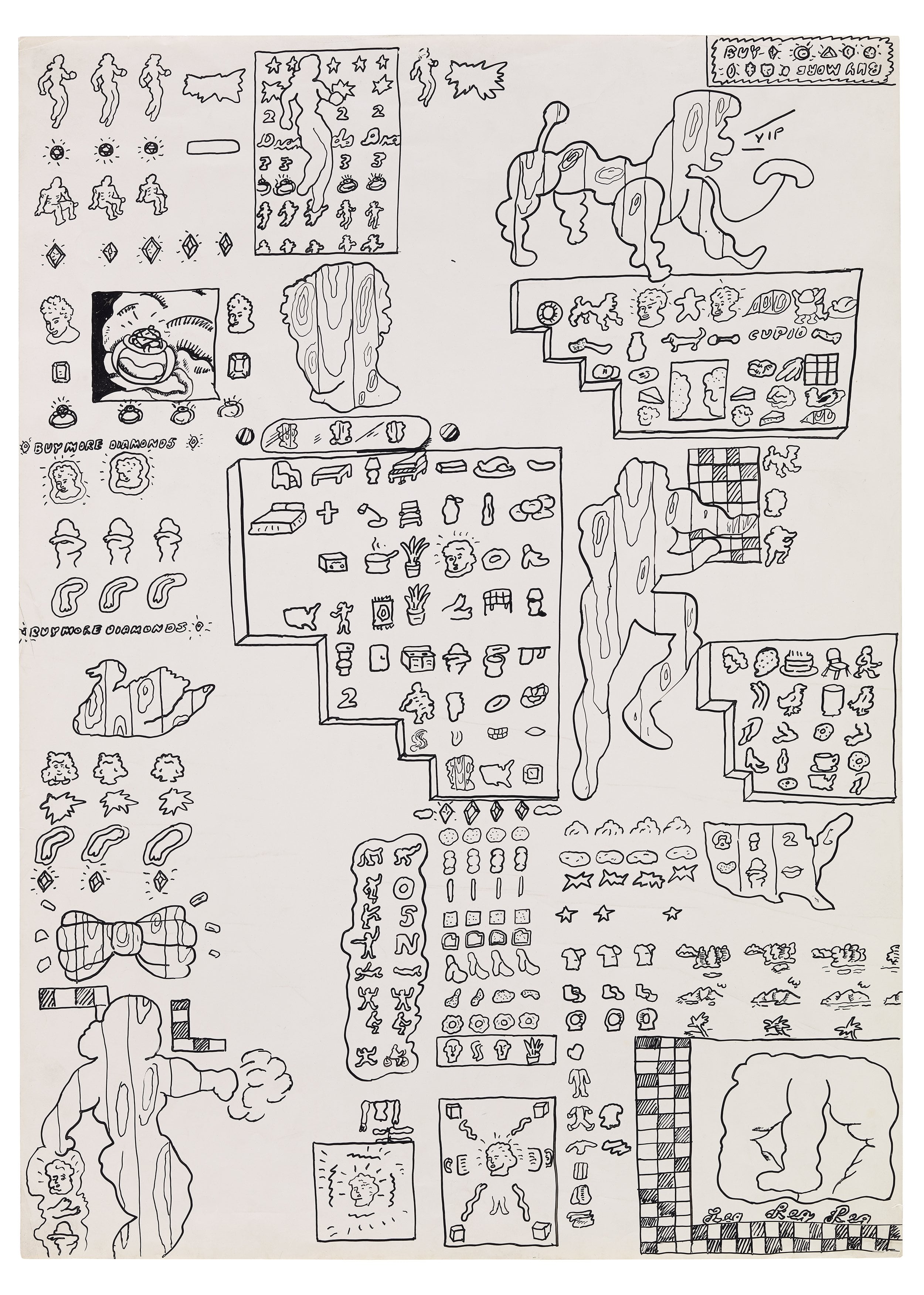 Suellen Rocca Buy More Diamonds: Selected Drawings