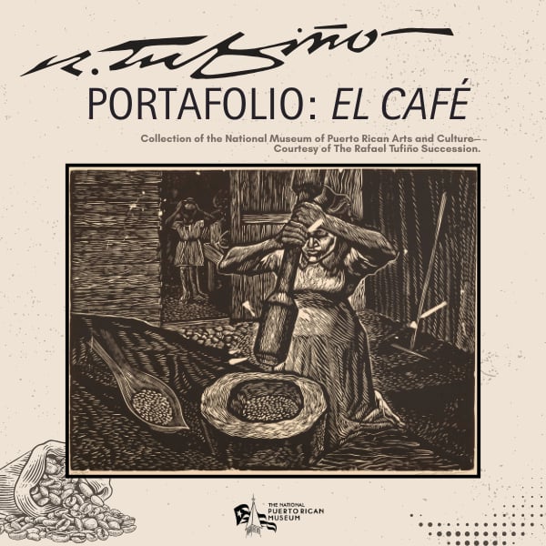 Rafael Tufiño: El Café Portfolio