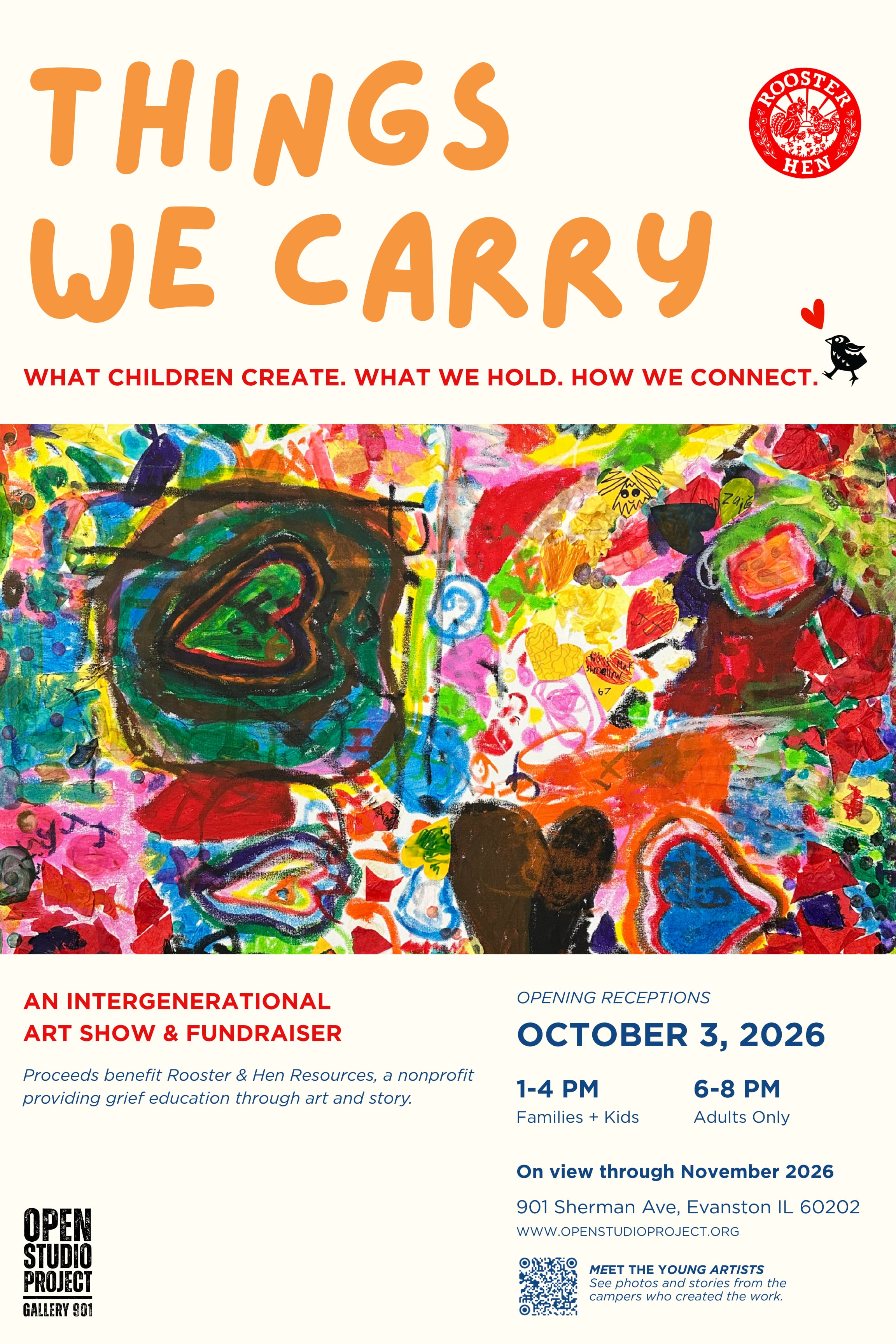 Things We Carry: What Children Create. What We Hold. How We Connect.