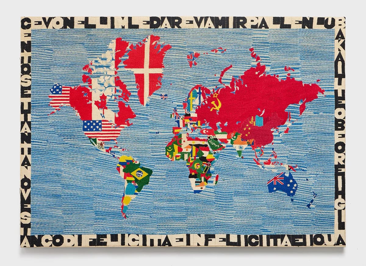 Alighiero Boetti: Curated by Elena Geuna
