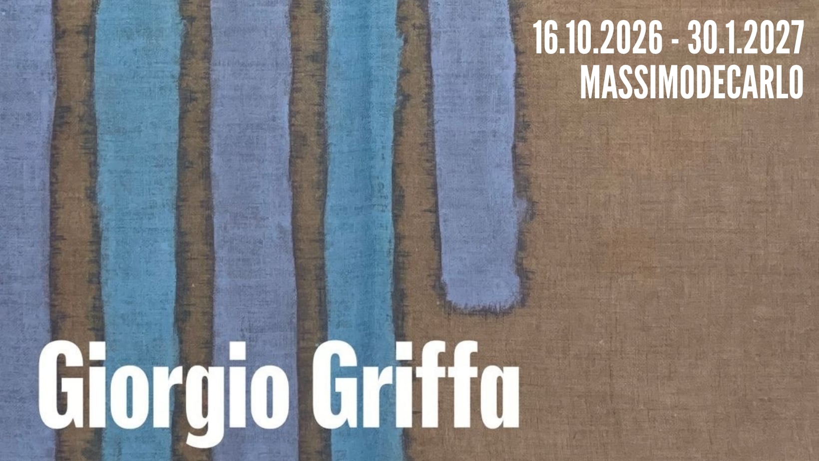 Giorgio Griffa mostra personale – EVENTO GRATUITO - Image 1