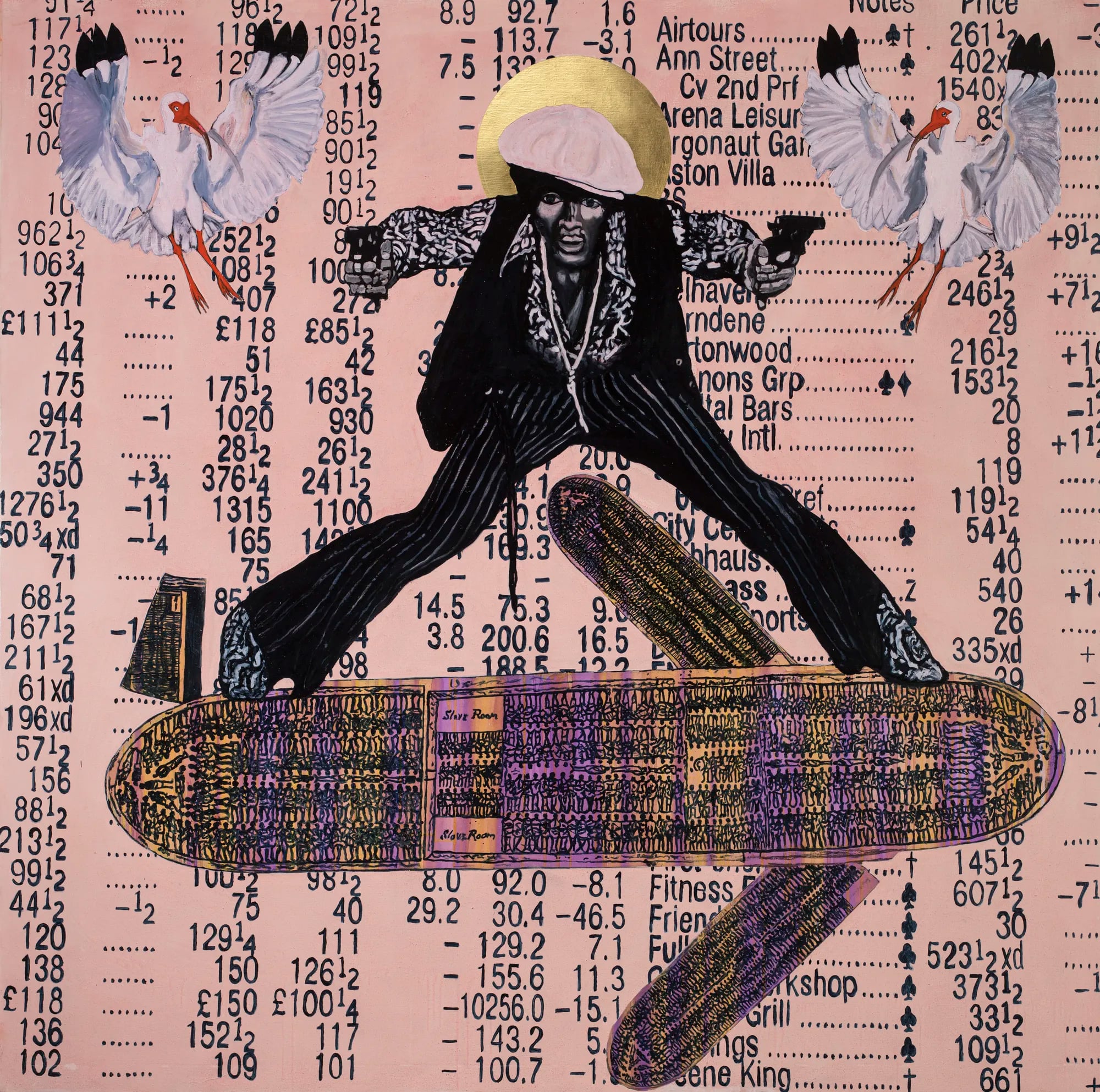 Godfried Donkor - Mythologies, Proverbs and Fables: London