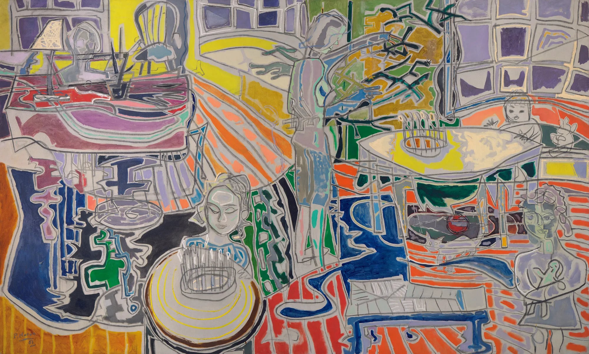 Patrick Heron : 1950-54