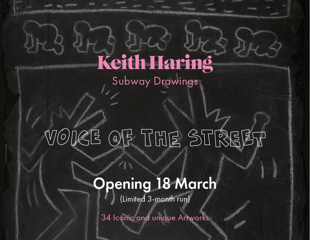 Voice of the Street: Keith Haring's Subway Drawings