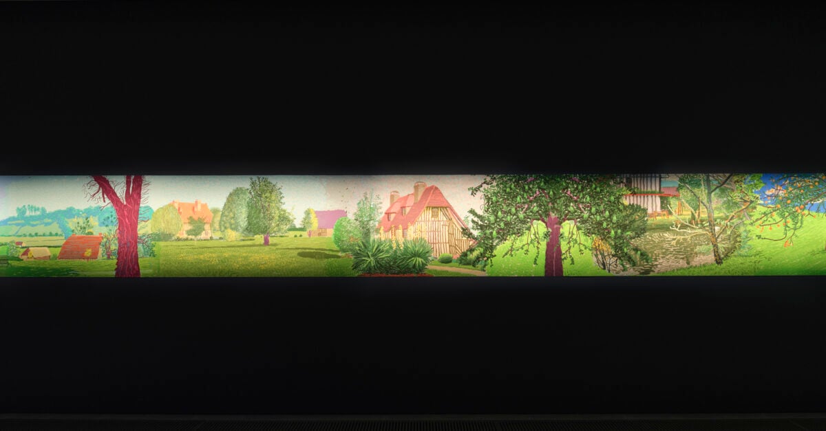 David Hockney: A Year in Normandie and Some Other Thoughts about Painting