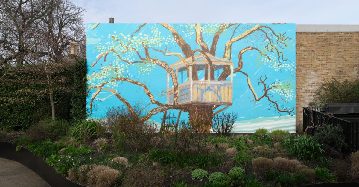 David Hockney: A Year in Normandie (Detail) - Image 1