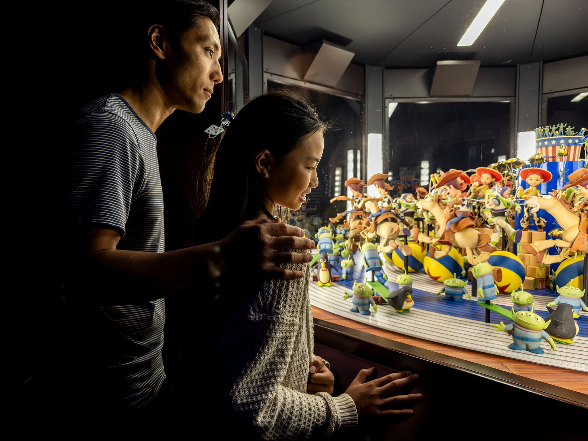 The Pixar Toy Story 3D Zoetrope