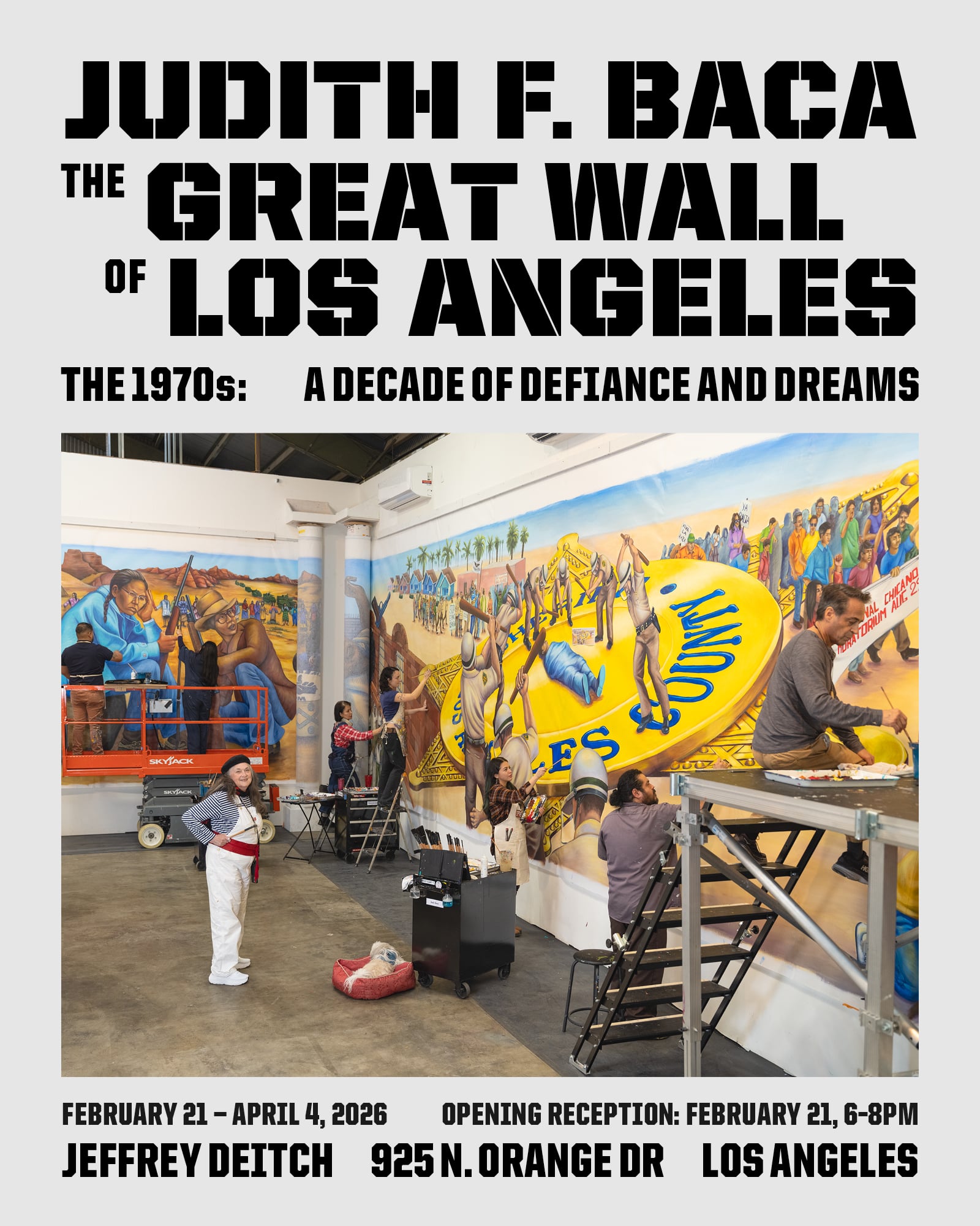 Judith F. Baca: Great Wall of Los Angeles: The 1970s- A Decade of Defiance and Dreams