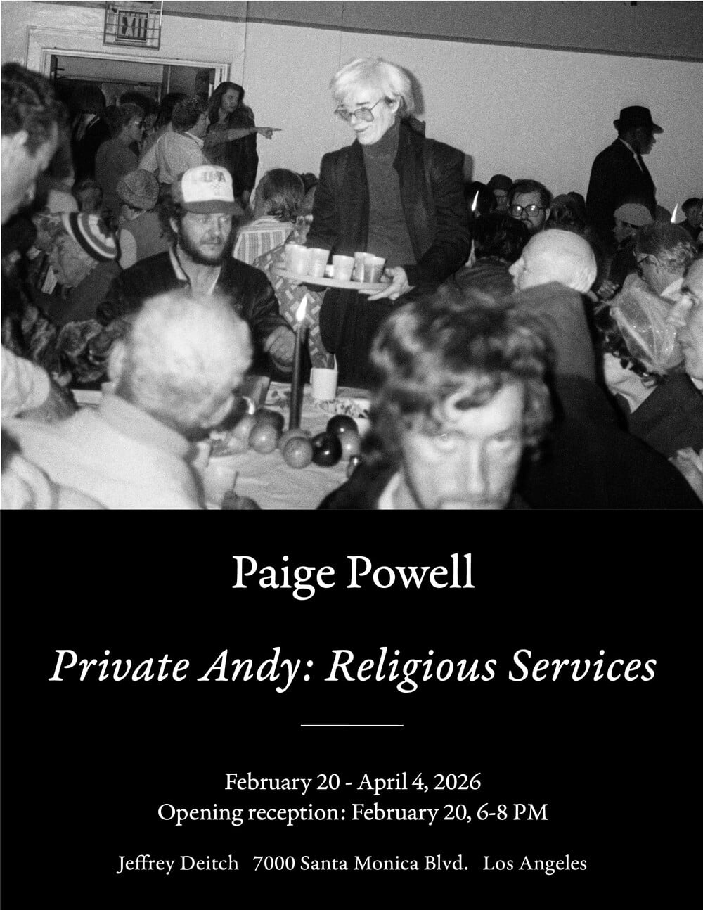 Paige Powell: Private Andy: Religious Services