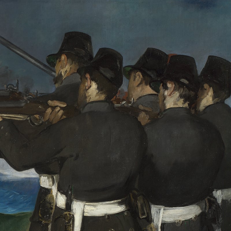 Making History: Manet's "Execution of Maximilian" from the National Gallery, London