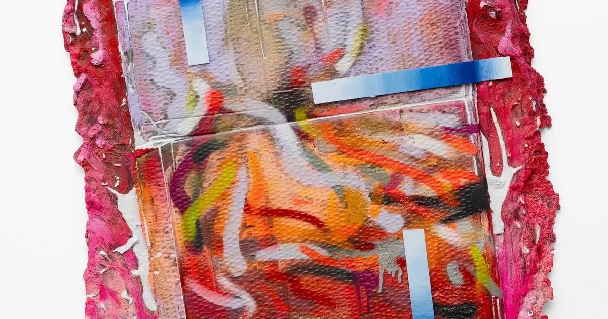 Katy Cowan : Tape Drifts and Figures Reach