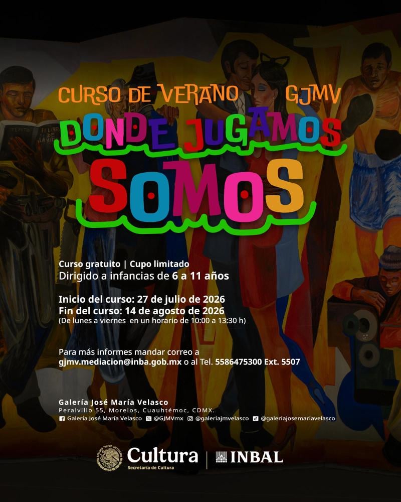 DONDE JUGAMOS SOMOS - CURSO DE VERANO GALERÍA JOSÉ MARÍA VELASCO