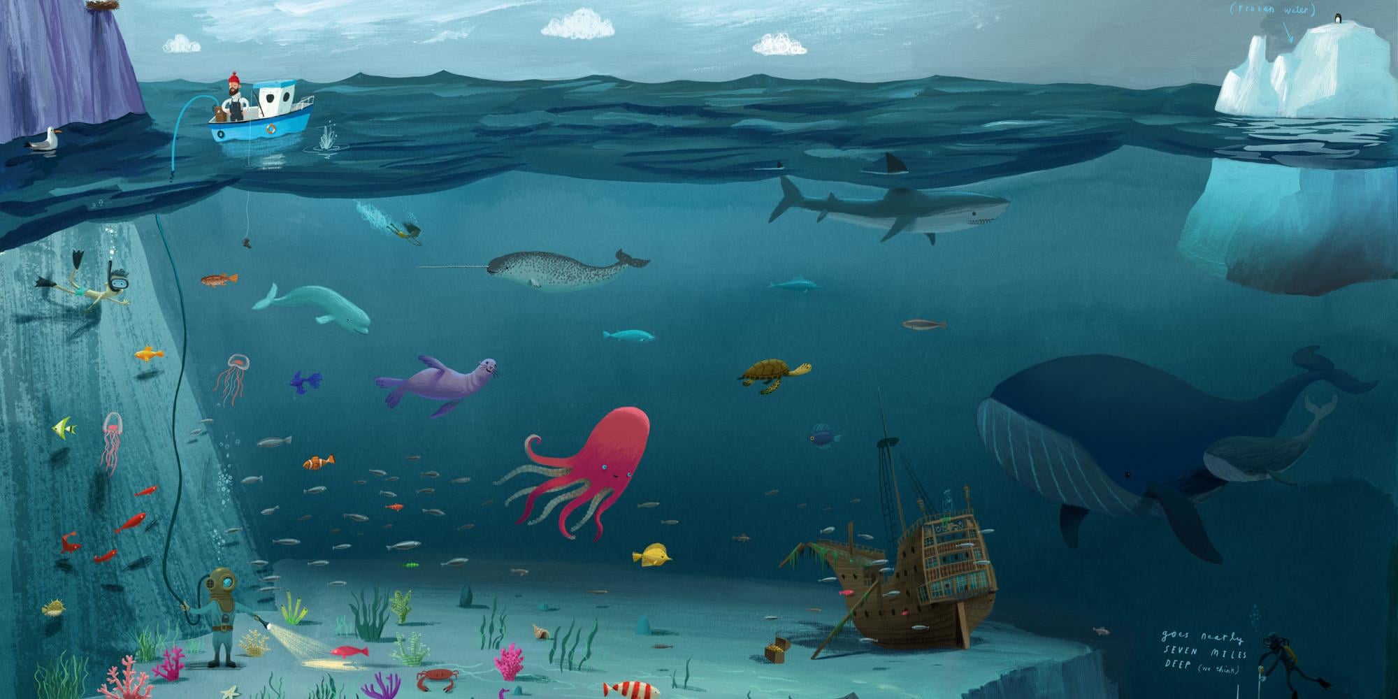 Oliver Jeffers: Life at Sea