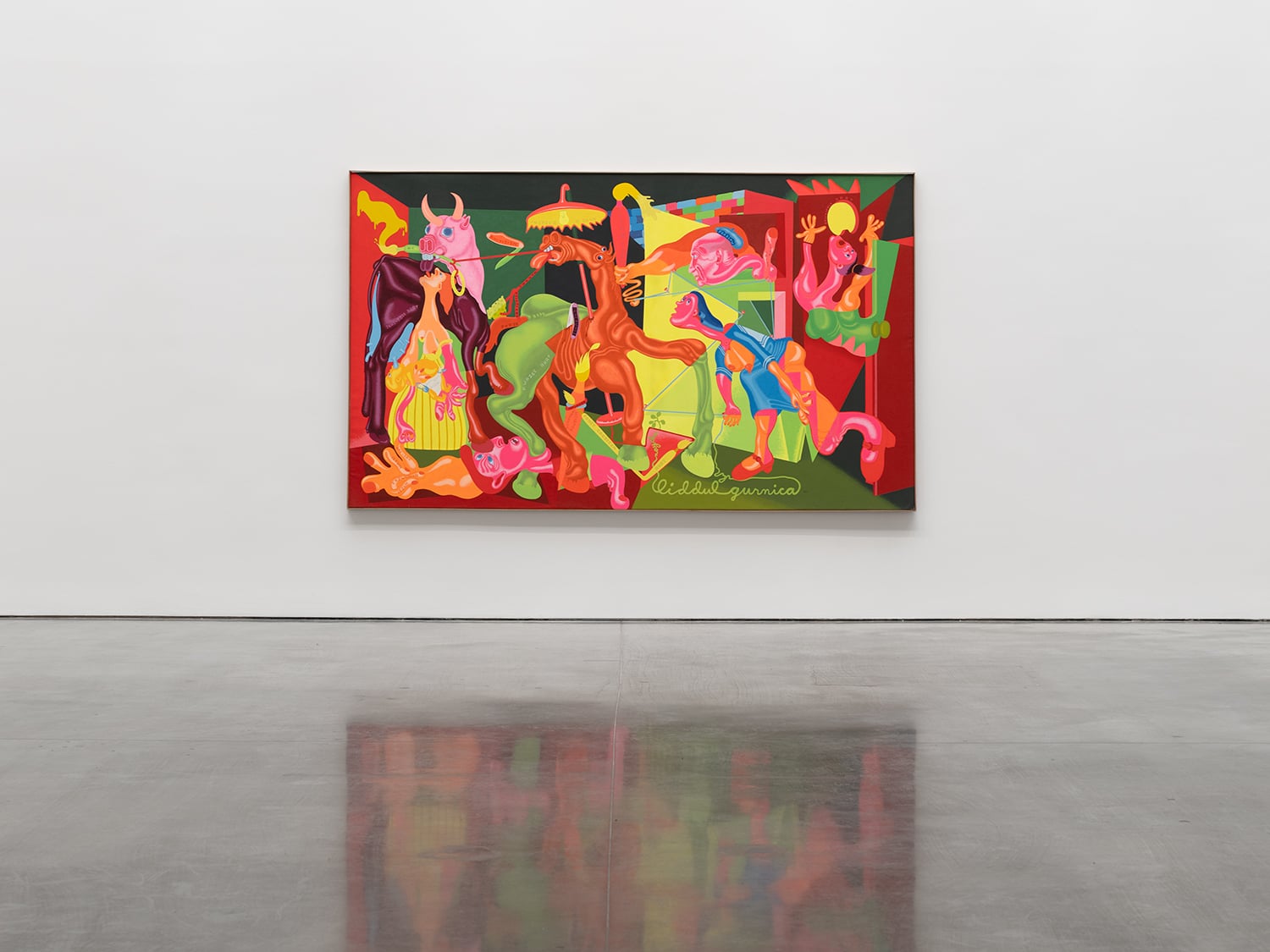 Peter Saul's Art History