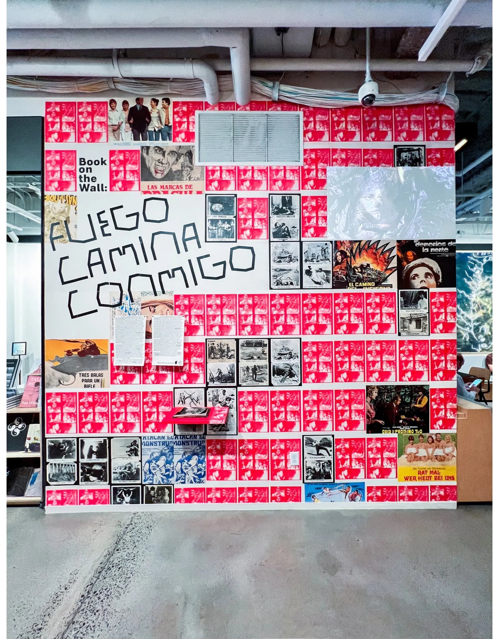 Book on the Wall | Fuego Camina Conmigo