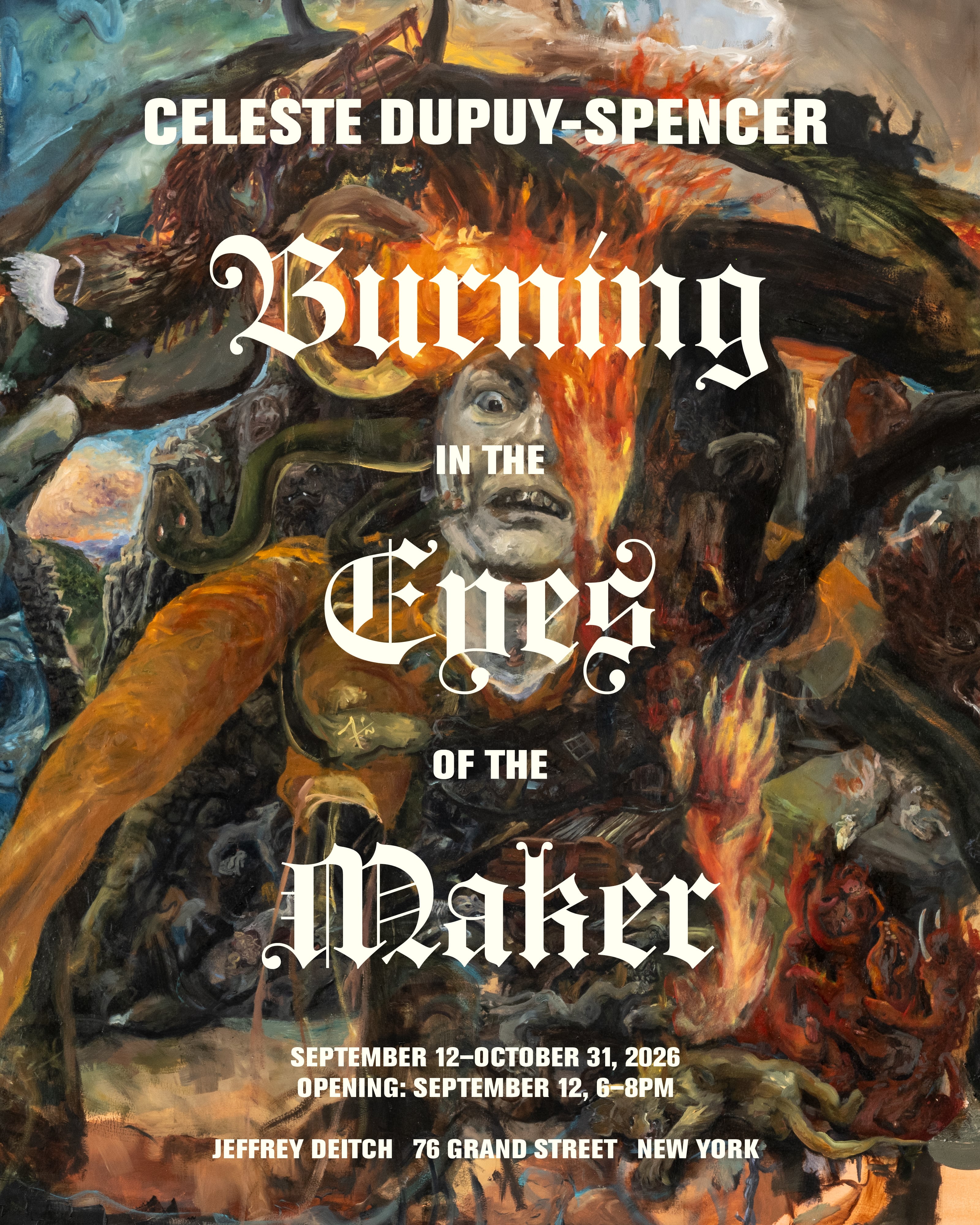 Burning in the Eyes of the Maker