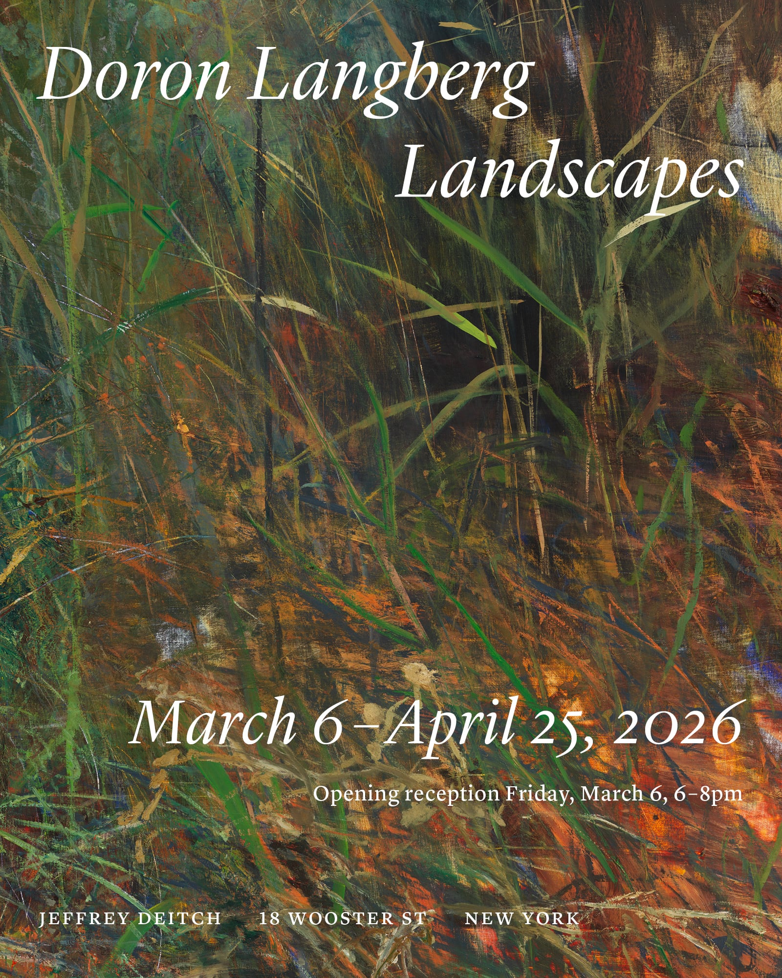 Doron Langberg: Landscapes