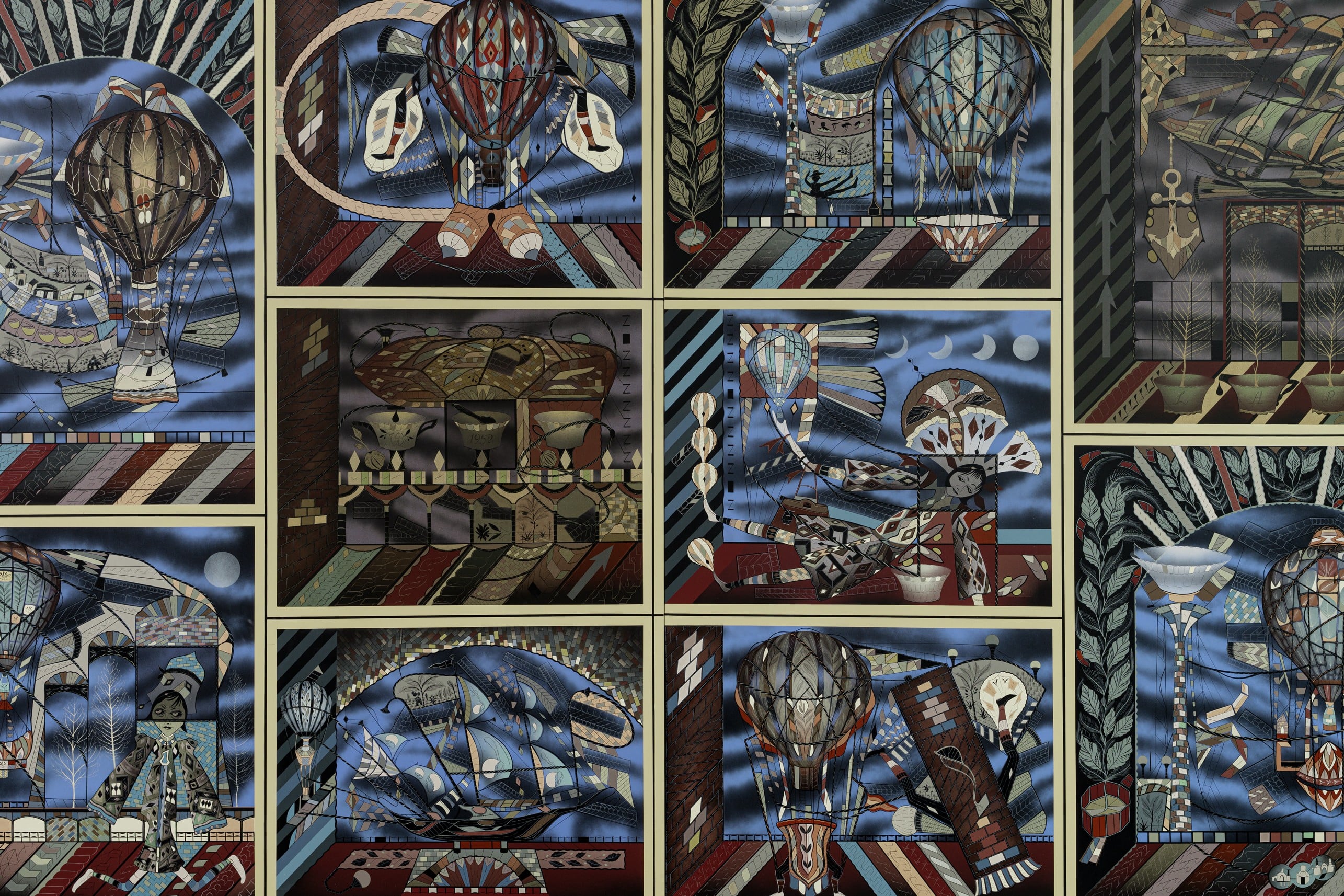 Lari Pittman: The Remedy of Analog Space and Time