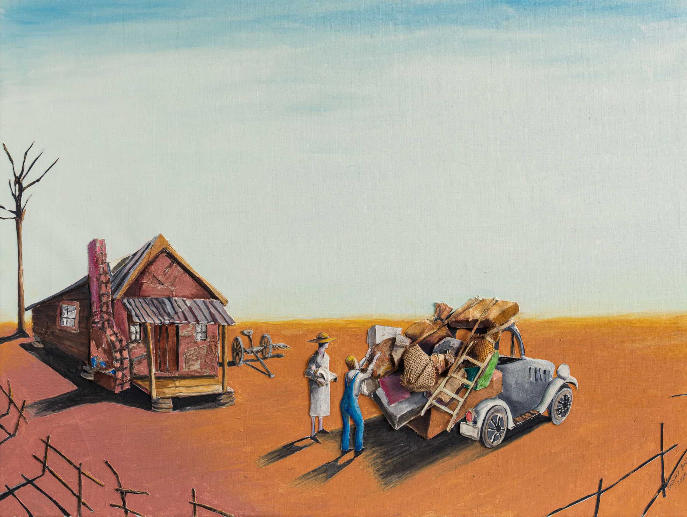 Benny Andrews: Migrants