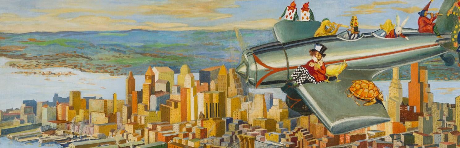 Another Wonderland: Abram Champanier's Alice Mural