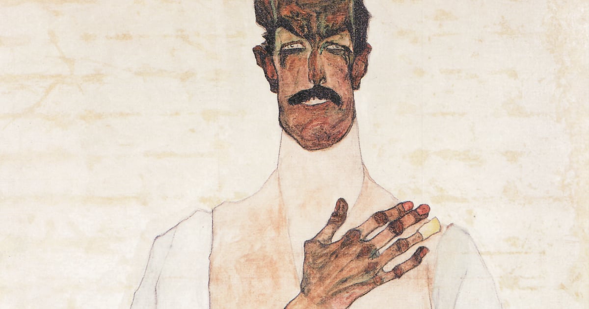 Egon Schiele: Portrait of Dr. Erwin von Graff
