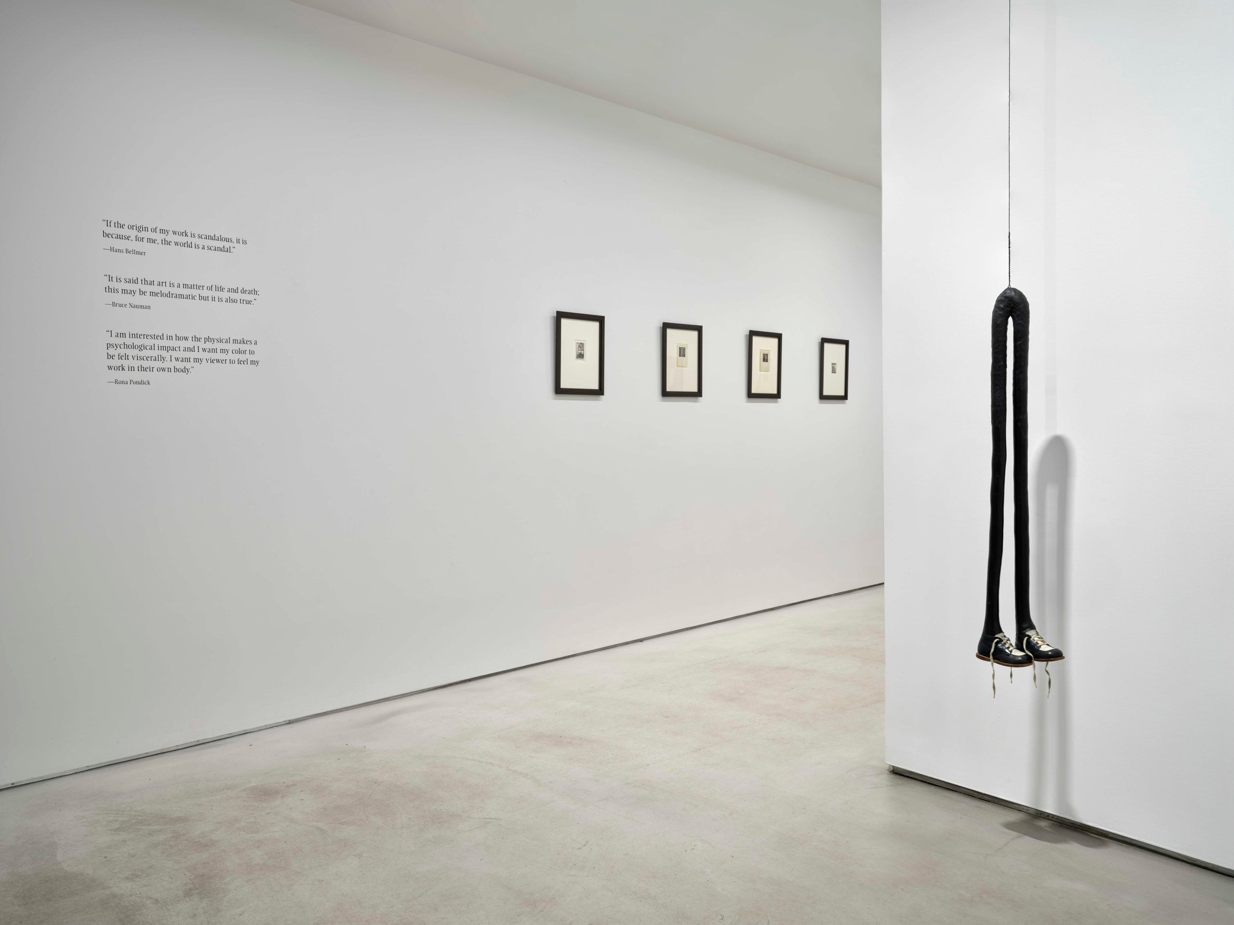 Bellmer Nauman Pondick: Material Desire