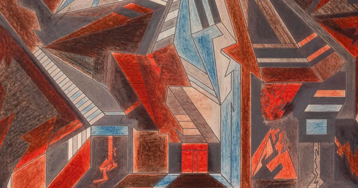 Domingo Guccione (1898 – 1966): Rhapsody in Red