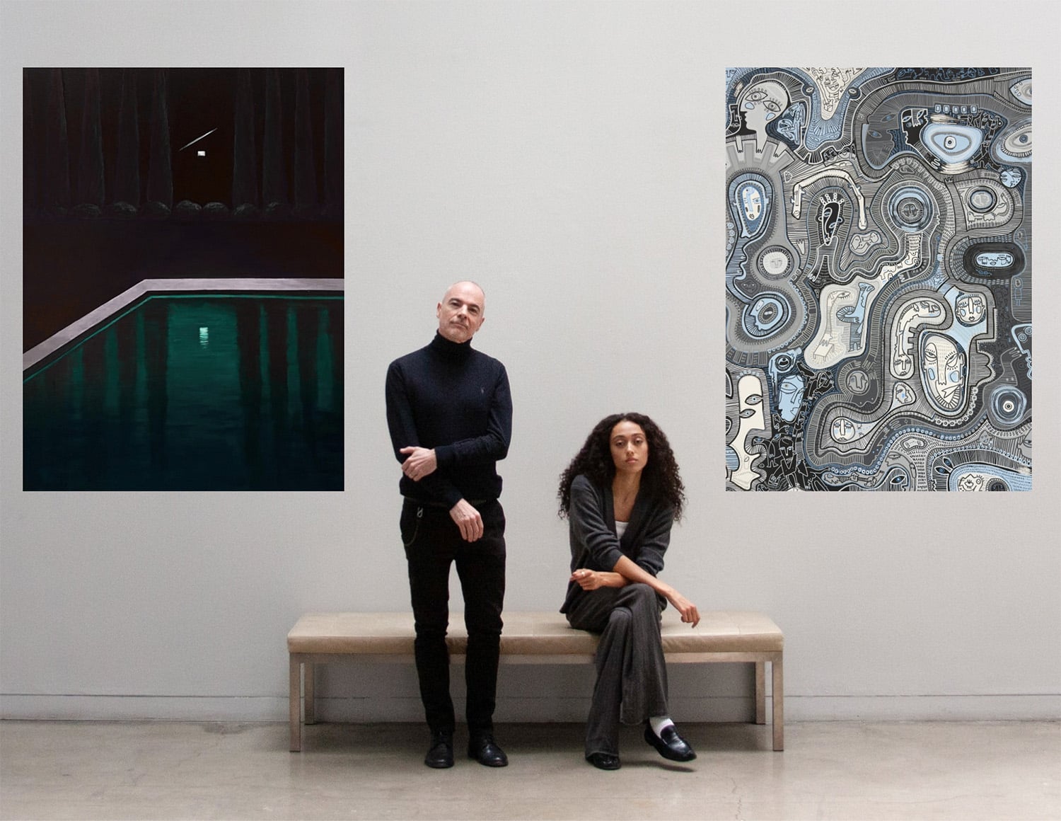 Sophia Bounou and Paul McDowall - Image 1