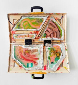 Mike Cloud: Suitcase Paintings