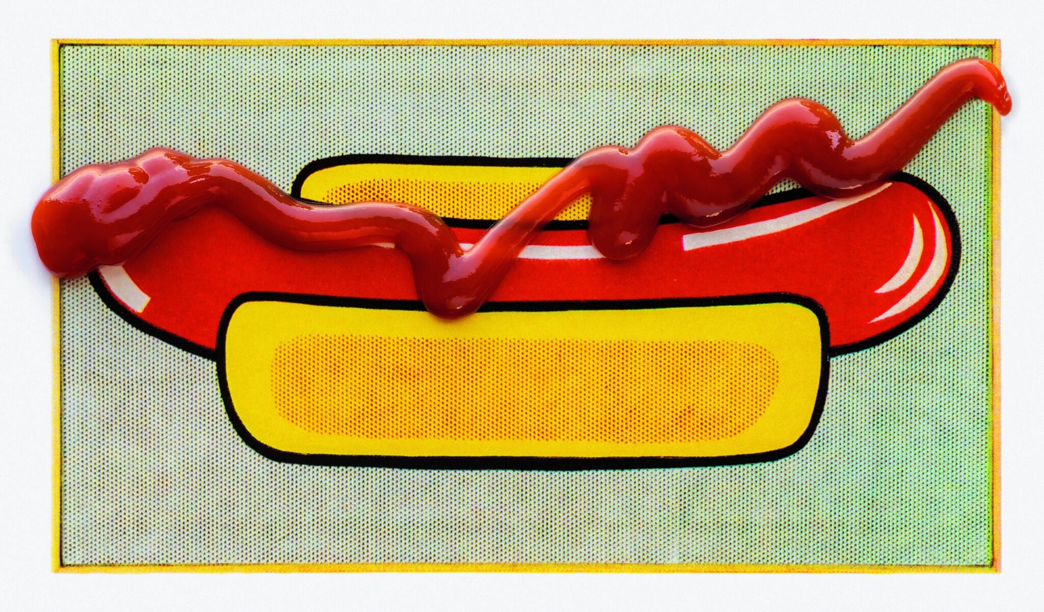 Alex Da Corte: Hotdog With Ketchup