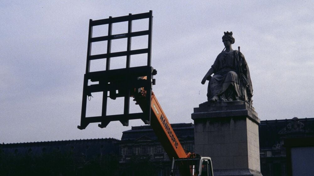 Raymond Hains : l'œuvre en chantier. Du Grand Louvre aux 3 Cartier