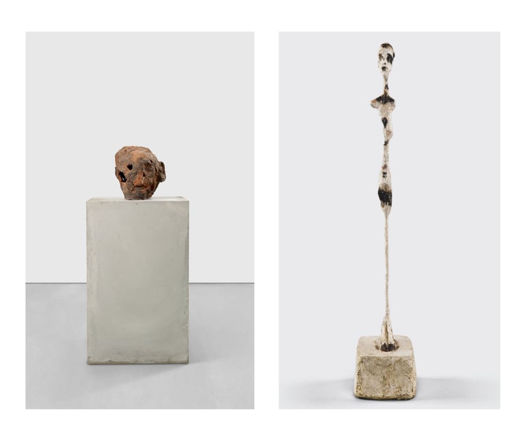 Huma Bhabha / Alberto Giacometti