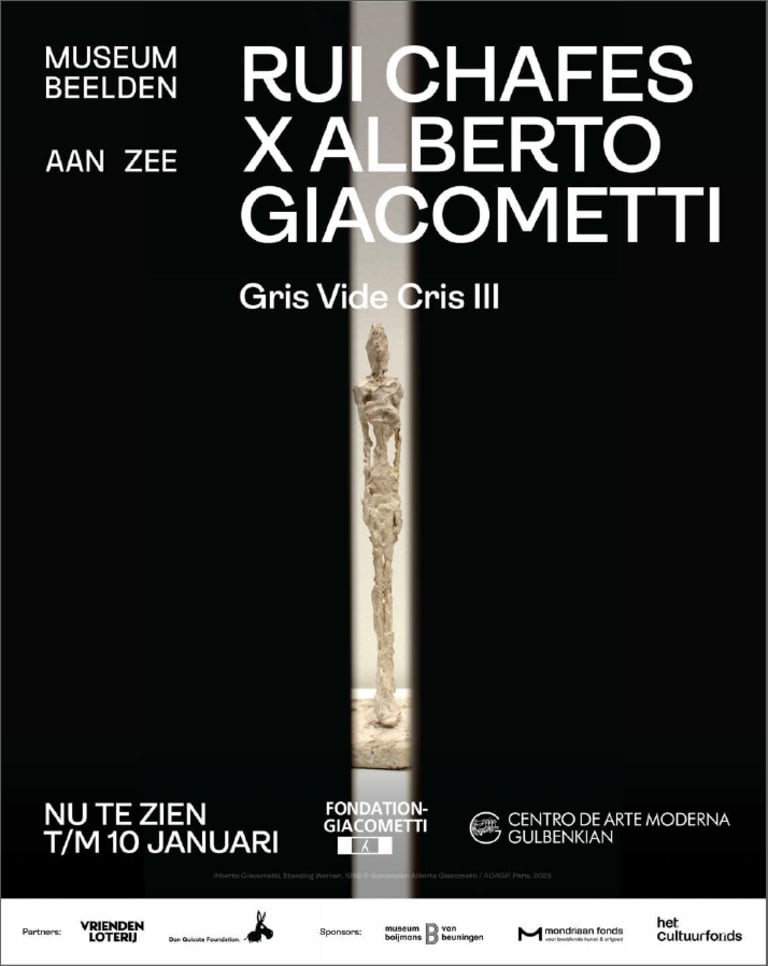 Rui Chafes X Alberto Giacometti Gris, vide, cris III