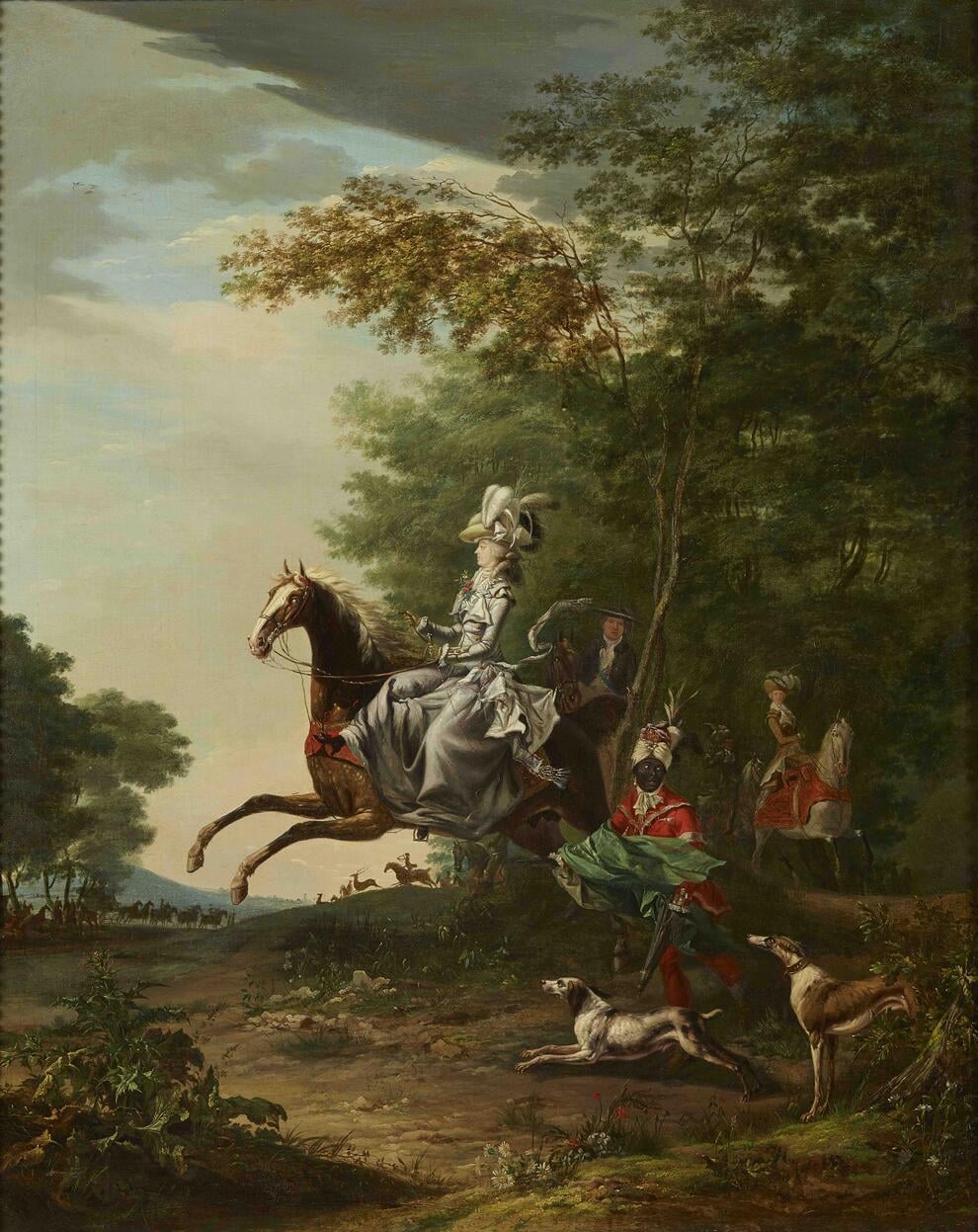 Marie-Antoinette et Louis XVI à Fontainebleau