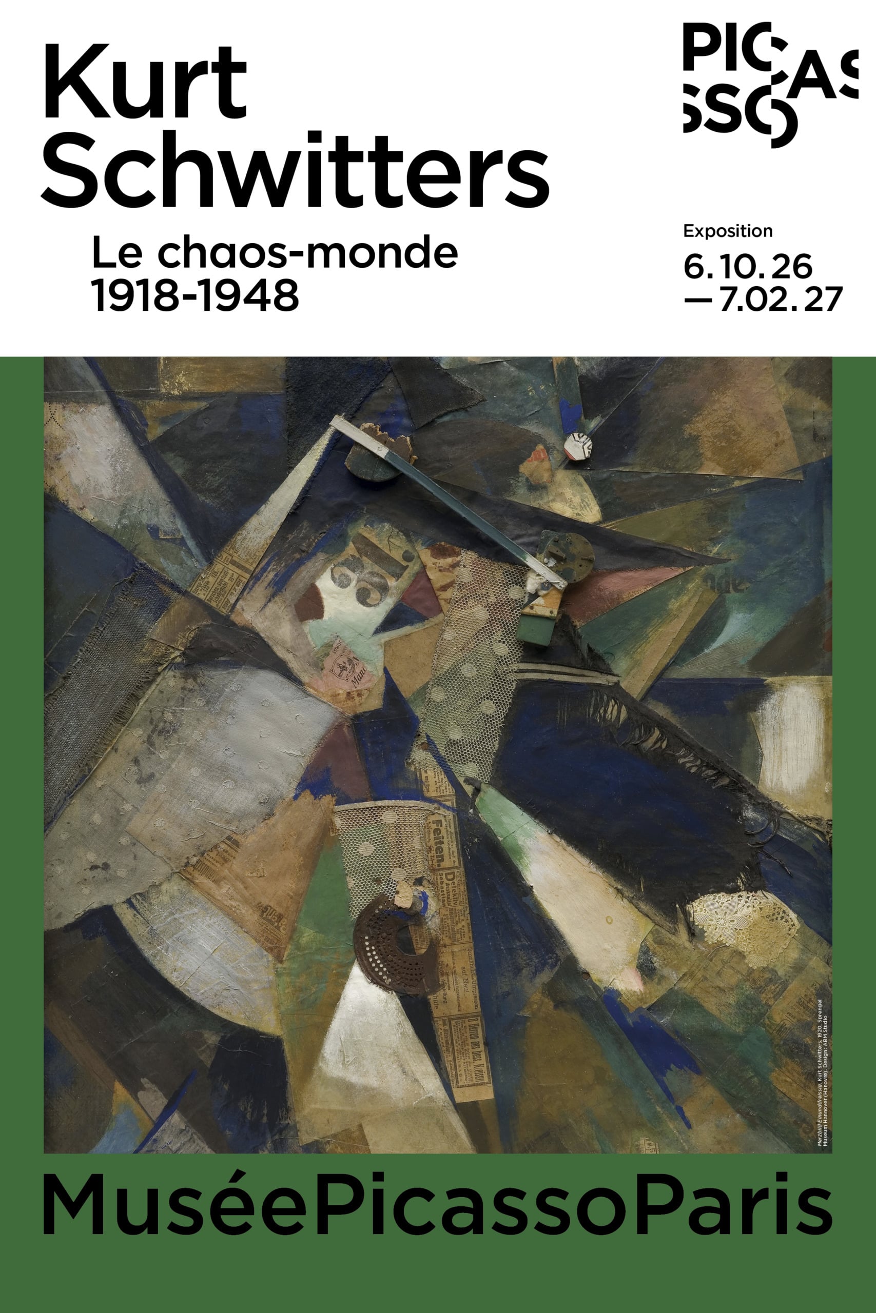 Kurt Schwitters. Le chaos-monde 1918–1948