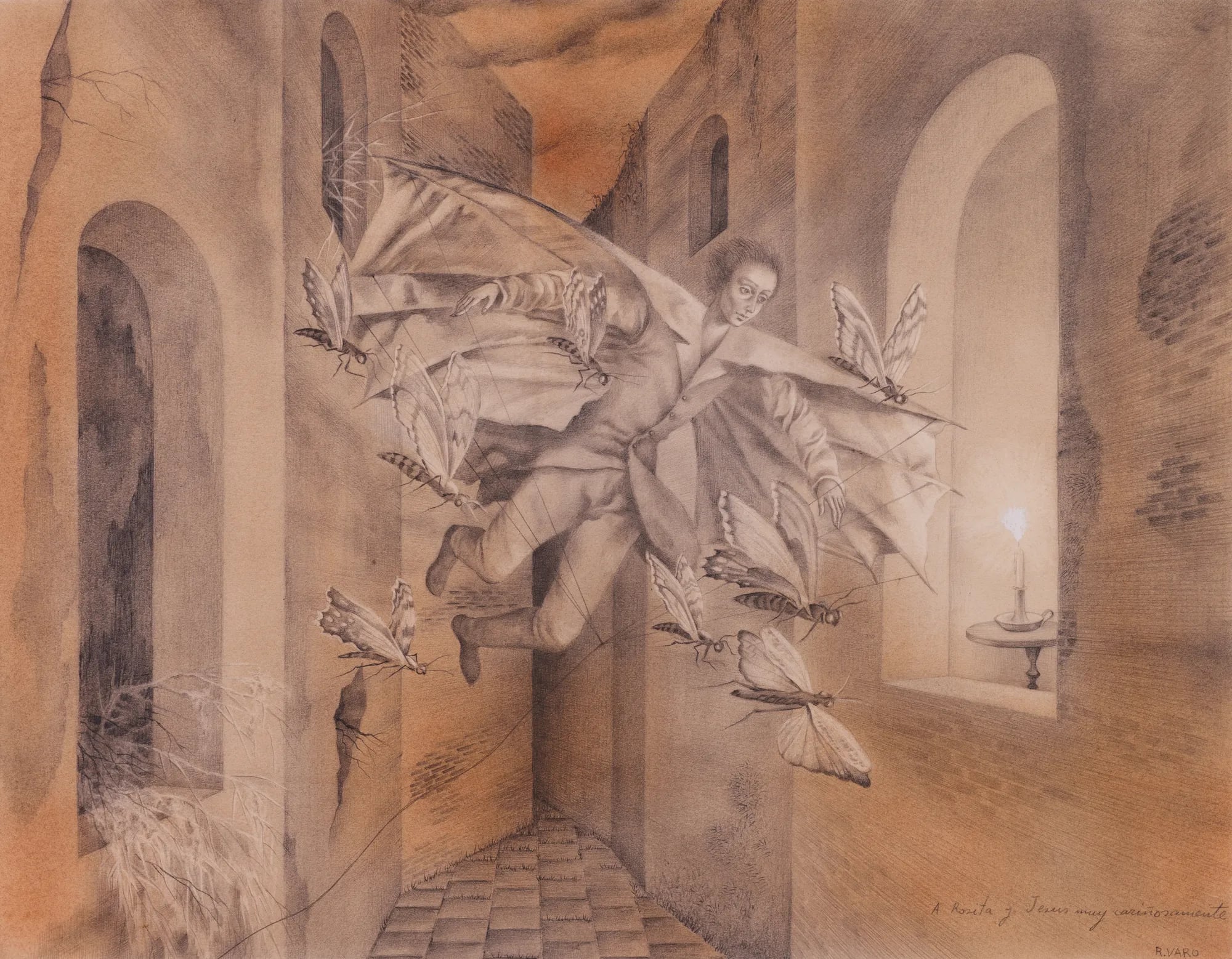 Architects of Absence: Dabin Ahn, Selva Aparicio, Yaxkin Fuentes-Barrientos, Marcel Jean, and Remedios Varo