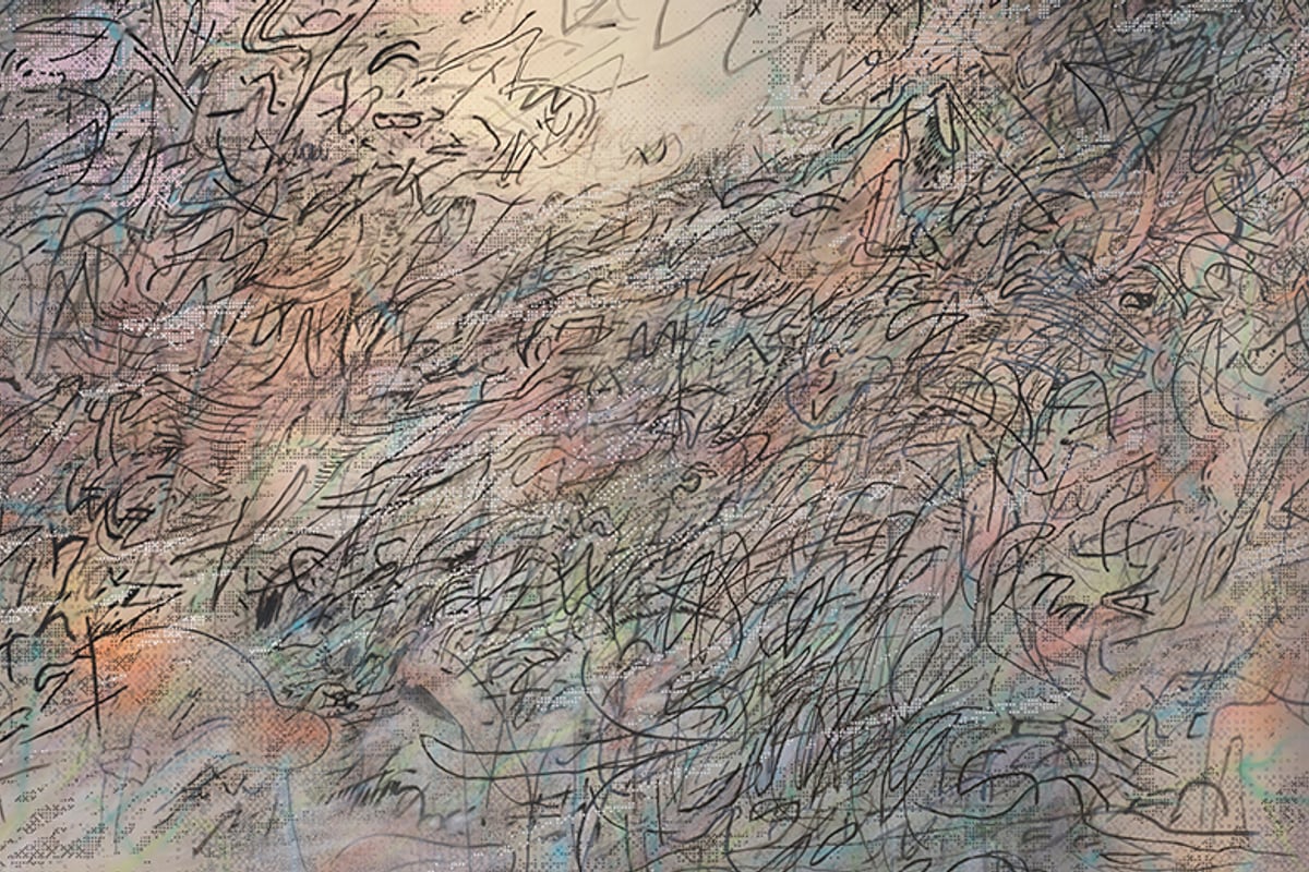 Julie Mehretu: HOWL, eon (I, II)